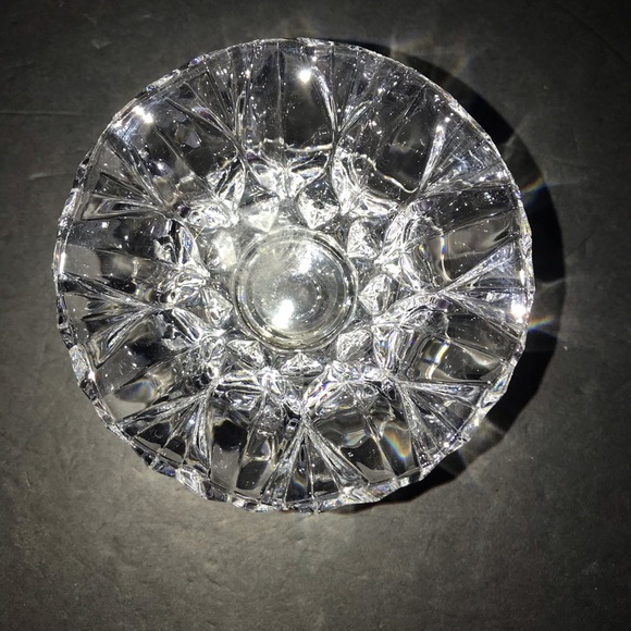 Vintage Cristal D'Arques Charme Candlestick Holder French Crystal Heavy - Picture 2 of 7